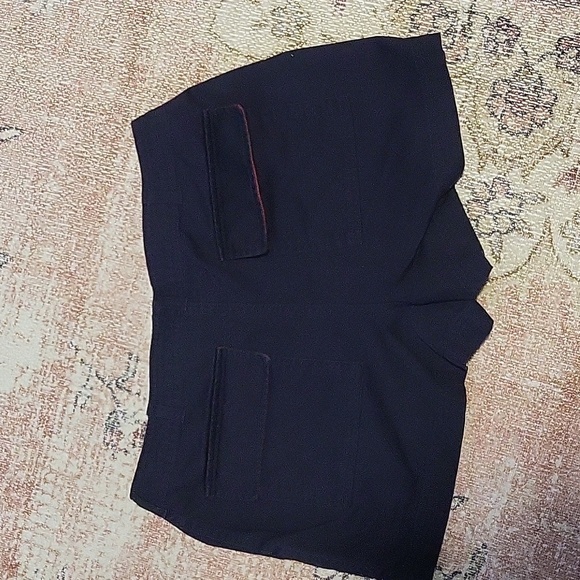 NY Classics Sports Cotton 2.5" Inseam 4 Pocket Navy Blue Shorts Size 8 - Picture 3 of 7